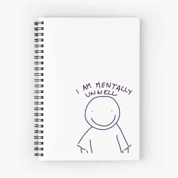 Item preview, I Am Mentally Unwell designed and sold by im-unhinged-ok.