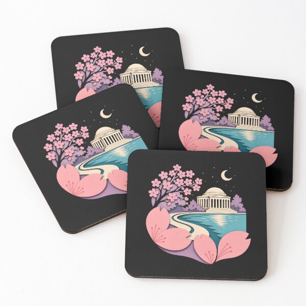 Item preview, Washington DC: Jefferson Memorial Moonlit Bloom designed and sold by Fenay Designs.