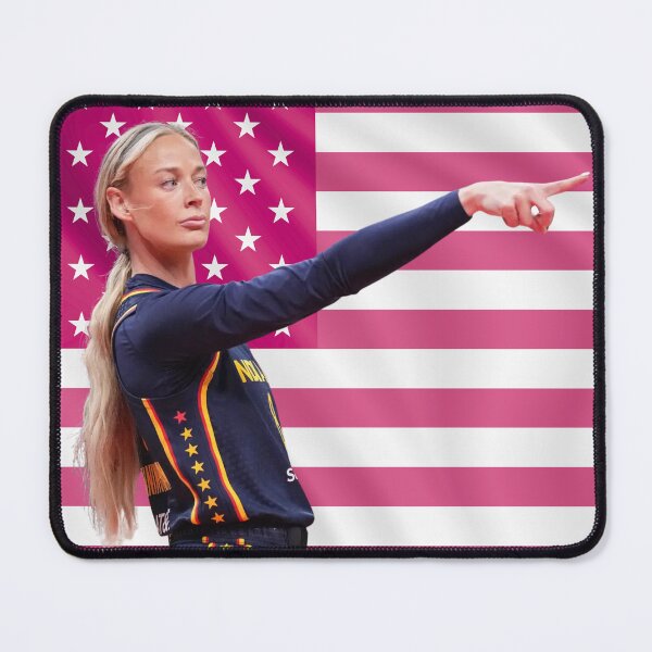 Item preview, Sophie Cunningham Indiana Fever Pink Flag  designed and sold by lavndershrtdays.