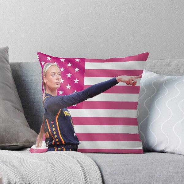 Item preview, Sophie Cunningham Indiana Fever Pink Flag  designed and sold by lavndershrtdays.