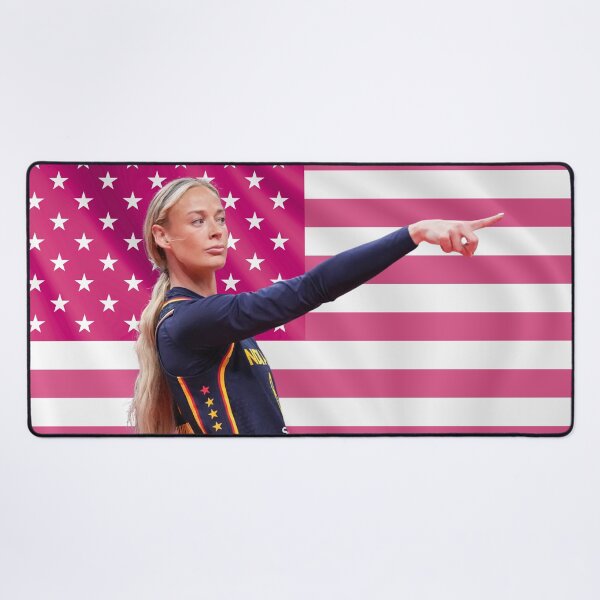 Item preview, Sophie Cunningham Indiana Fever Pink Flag designed and sold by lavndershrtdays.