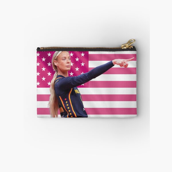 Item preview, Sophie Cunningham Indiana Fever Pink Flag  designed and sold by lavndershrtdays.