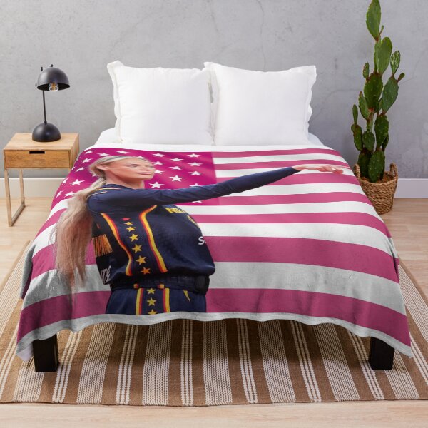 Item preview, Sophie Cunningham Indiana Fever Pink Flag designed and sold by lavndershrtdays.