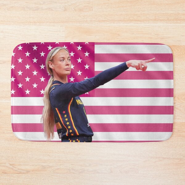Item preview, Sophie Cunningham Indiana Fever Pink Flag  designed and sold by lavndershrtdays.