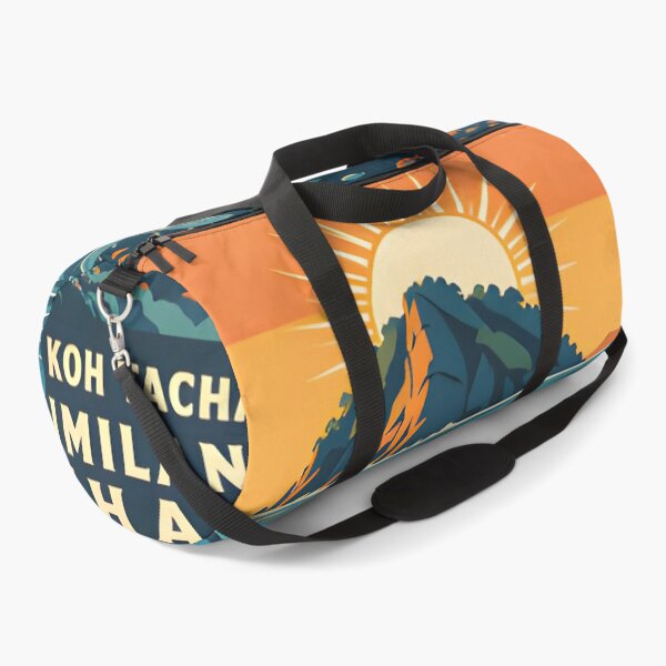 Item preview, Ocean Soul – Retro Tropical Sunset Illustration designed and sold by Spirit of Siam.