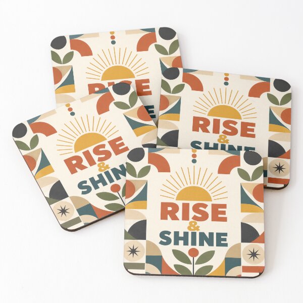Item preview, Rise and Shine Mid-Century Modern Geometric designed and sold by JoangRama.
