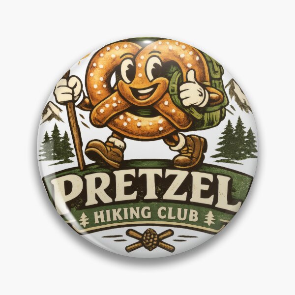 Item preview, Pretzel Hiking Club designed and sold by TheRealTaria.
