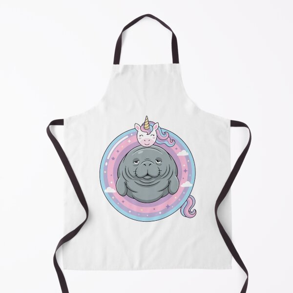 Item preview, Magical Chubby Manatee Pastel Unicorn Pool Float designed and sold by Arc2020.
