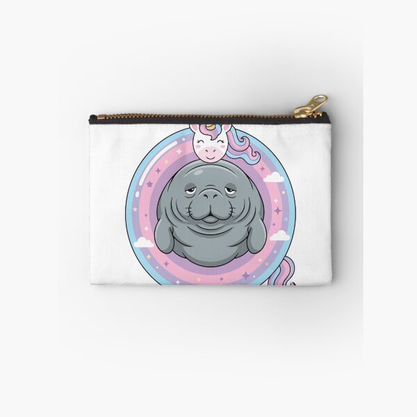 Item preview, Magical Chubby Manatee Pastel Unicorn Pool Float designed and sold by Arc2020.