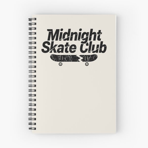Item preview, Midnight Skate Club Broken Skateboard Vintage Grunge Logo designed and sold by DigitalArtx-com.