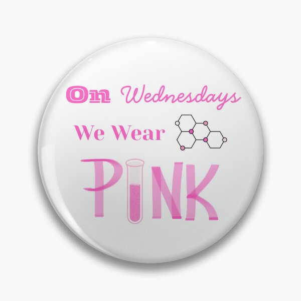 Item preview, On Wednesdays We Wear Pink - Science Aesthetic Design designed and sold by the-lab-artist.