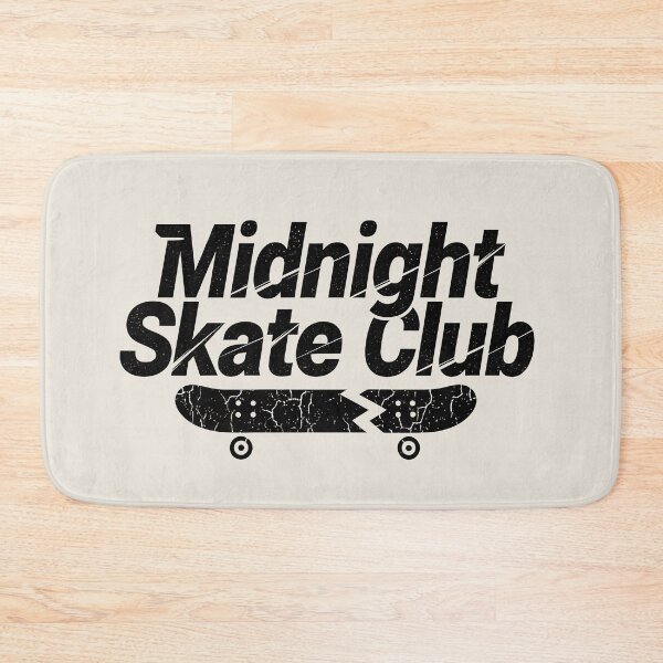Item preview, Midnight Skate Club Broken Skateboard Vintage Grunge Logo designed and sold by DigitalArtx-com.