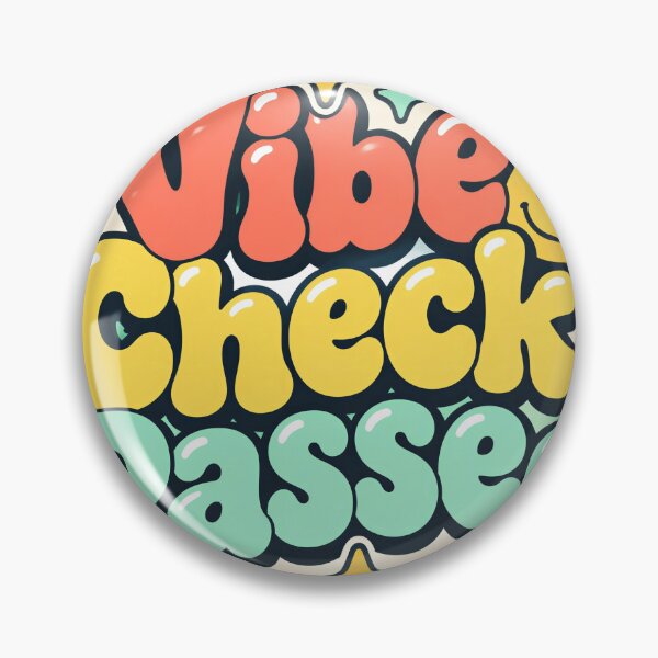Artikelvorschau, Aufkleberdesign „Vibe Check Passed“ entworfen und verkauft von PawsPositive.