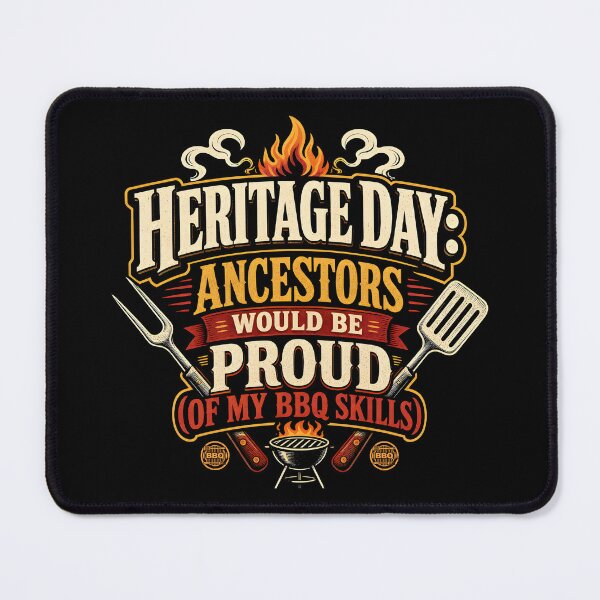 Item preview, Heritage day: Ancestors would be proud of my BBQ skills designed and sold by BARKAcreations.