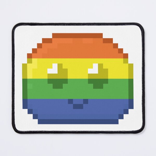 Item preview, Questioning Pride Pixel Slime designed and sold by Lilac-Cat.