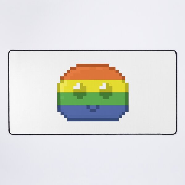 Item preview, Questioning Pride Pixel Slime designed and sold by Lilac-Cat.