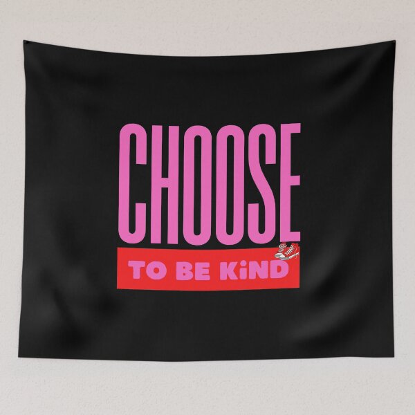 Item preview, Choose to be Kind (with red shoes) designed and sold by Our Sacred Breath.