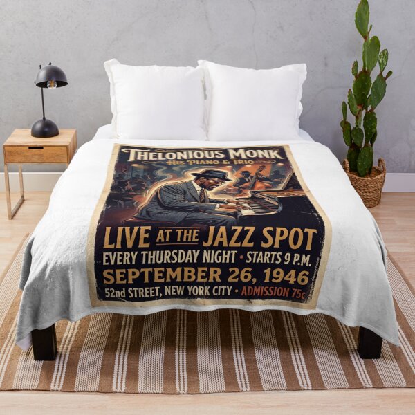 Item preview, Thelonious Monk Live designed and sold by Theodor Decker.