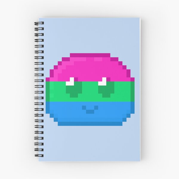 Item preview, Poly Pride Pixel Slime designed and sold by Lilac-Cat.