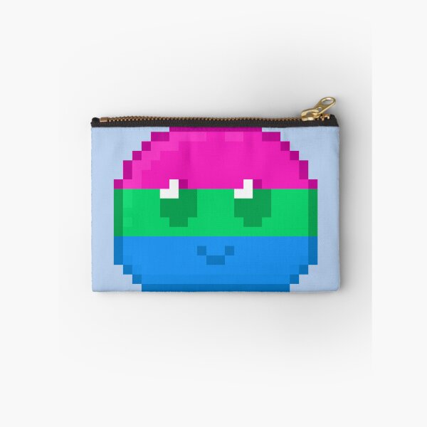 Item preview, Poly Pride Pixel Slime designed and sold by Lilac-Cat.