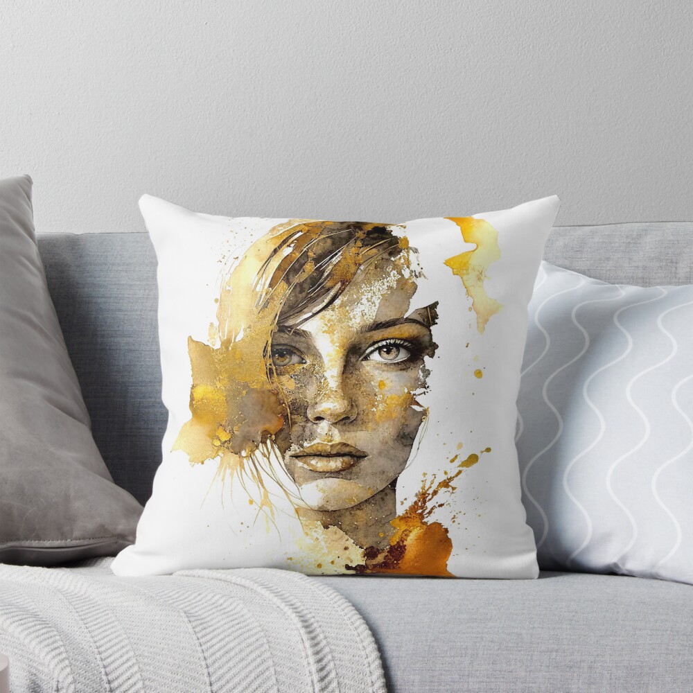 Item preview, Throw Pillow designed and sold by paintability.
