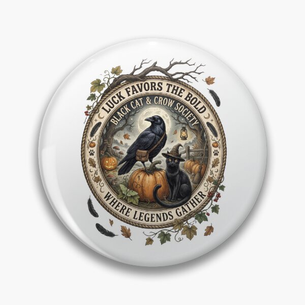 Item preview, Black Cat & Crow Society designed and sold by Roy & Tiffany.