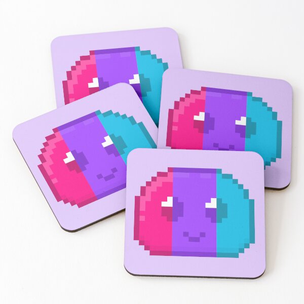 Item preview, Androgyne Pride Pixel Slime designed and sold by Lilac-Cat.