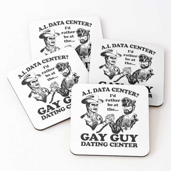 Item preview, All Data Center I'd Rather Be At The Gay Guy Dating Center Funny LGBTQ Meme designed and sold by PixlCrypt.