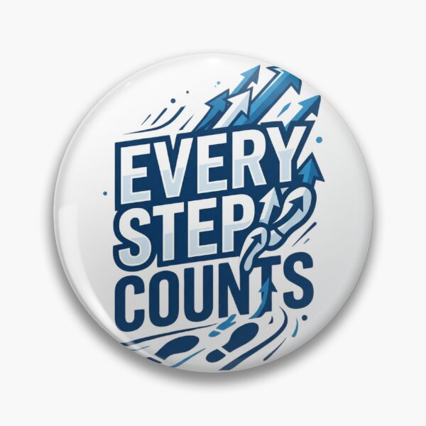 Item preview, Every Step Counts Running Design designed and sold by RunningWhiskers.