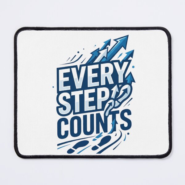 Item preview, Every Step Counts Running Design designed and sold by RunningWhiskers.