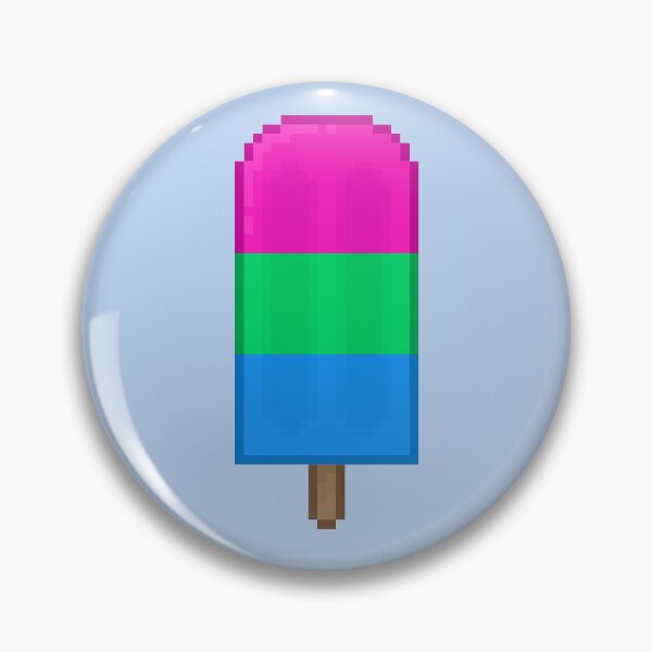 Item preview, Pixelart Poly Pride Icepop designed and sold by Lilac-Cat.