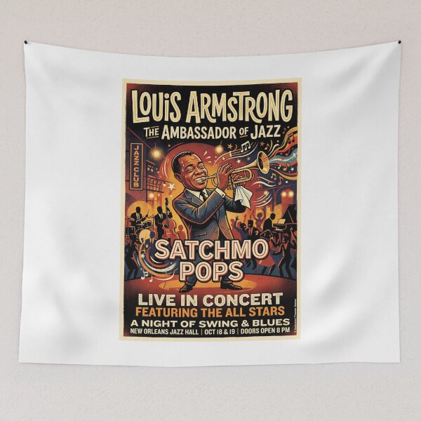 Item preview, Louis Armstrong Satchmo Pops designed and sold by Theodor Decker.