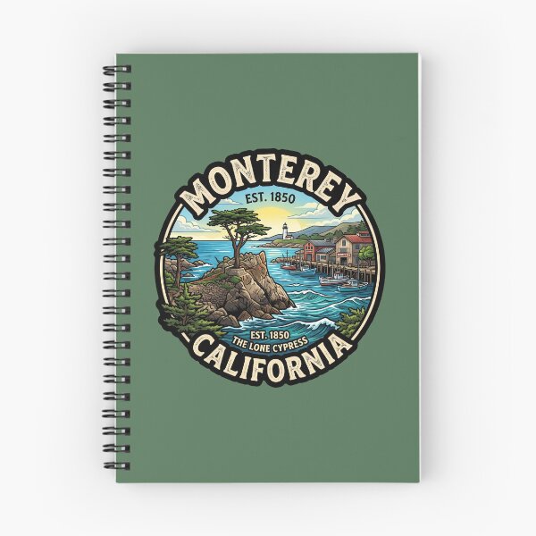 Item preview, Monterey California USA - Travel art designed and sold by Marciolini.