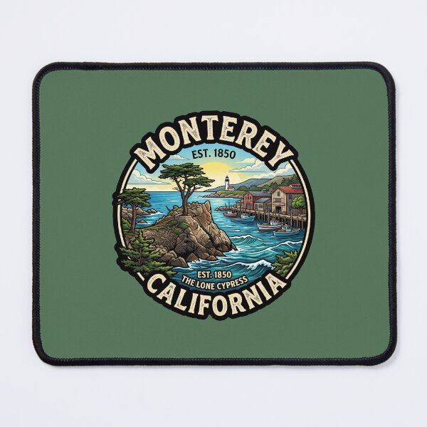 Item preview, Monterey California USA - Travel art designed and sold by Marciolini.