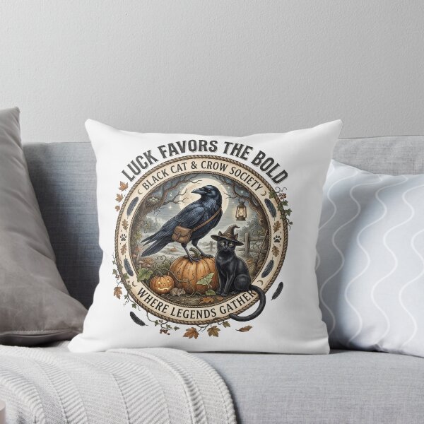 Item preview, Black Cat Crow Halloween designed and sold by Roy & Tiffany.