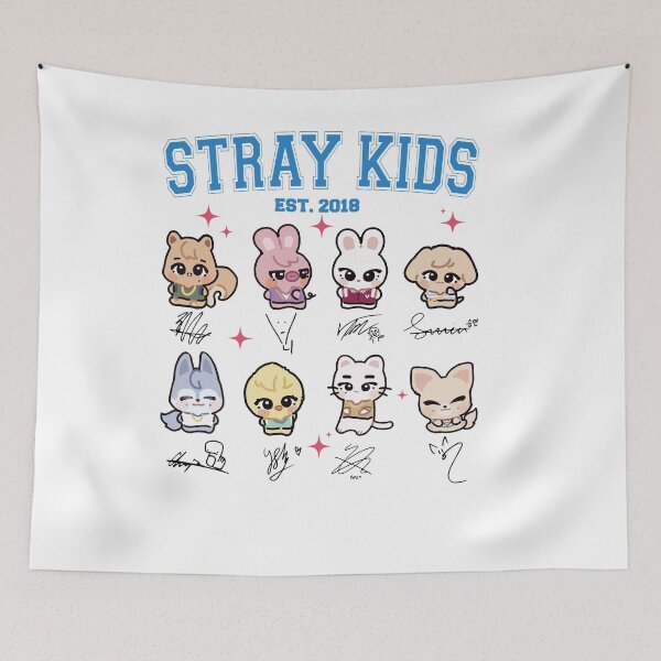 Item preview, Stray Kids All Member Shirt, Vintage 90s Kpop Shirt, Kpop Comfort Colors Shirt, SKZOO Character, Stray Kids Chibi Shirt, Gifts For Fan designed and sold by BerryHand.