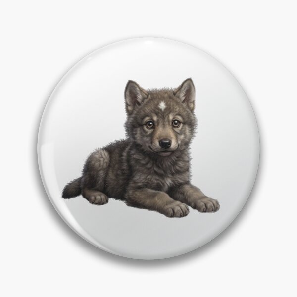 Item preview, Baby wolf designed and sold by T's&such.