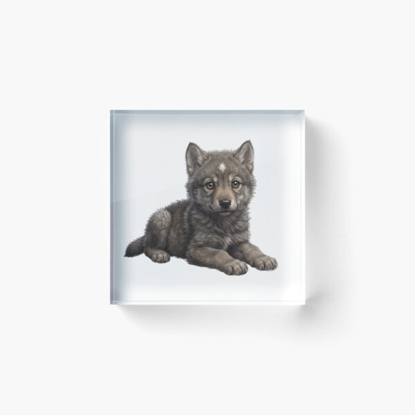 Item preview, Baby wolf designed and sold by T's&such.