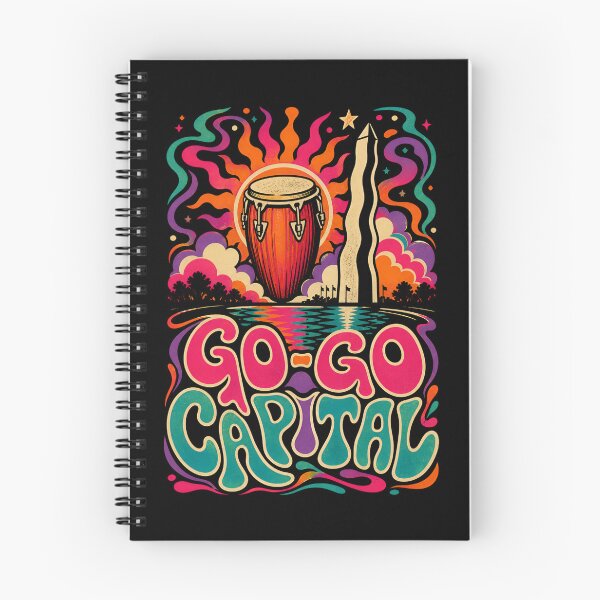 Item preview, Washington DC Go-Go Capital – Psychedelic Rhythm designed and sold by Fenay Designs.