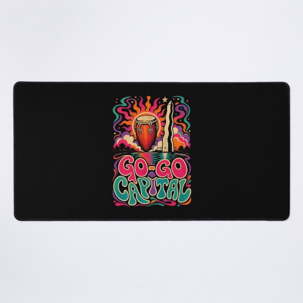 Item preview, Washington DC Go-Go Capital – Psychedelic Rhythm designed and sold by Fenay Designs.