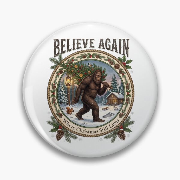 Item preview, Bigfoot Christmas designed and sold by Roy & Tiffany.