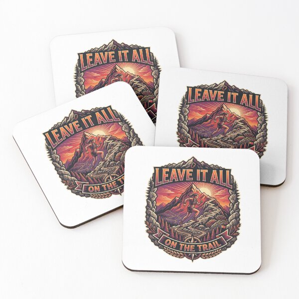 Item preview, Leave It All on the Trail designed and sold by RunningWhiskers.