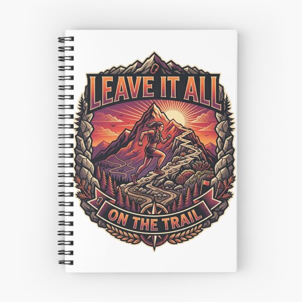 Item preview, Leave It All on the Trail designed and sold by RunningWhiskers.