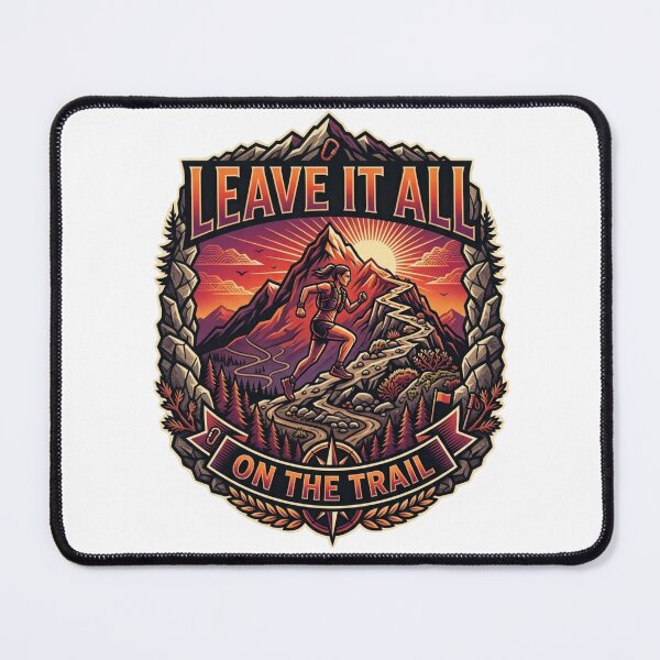 Item preview, Leave It All on the Trail designed and sold by RunningWhiskers.