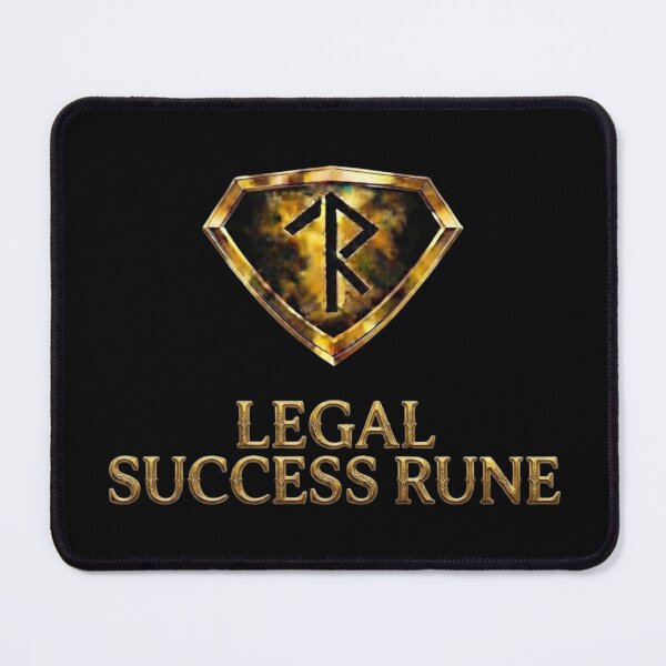 Item preview, Viking Legal Success Rune – Golden Shield Symbol designed and sold by Warrior’s Path.
