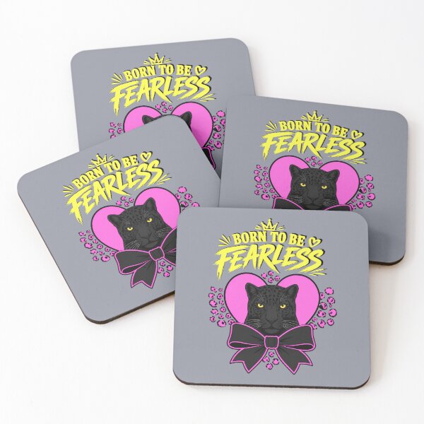 Item preview, Born To Be Fearless – Black Panther Heart Graphic T-Shirt designed and sold by Aimetoi.