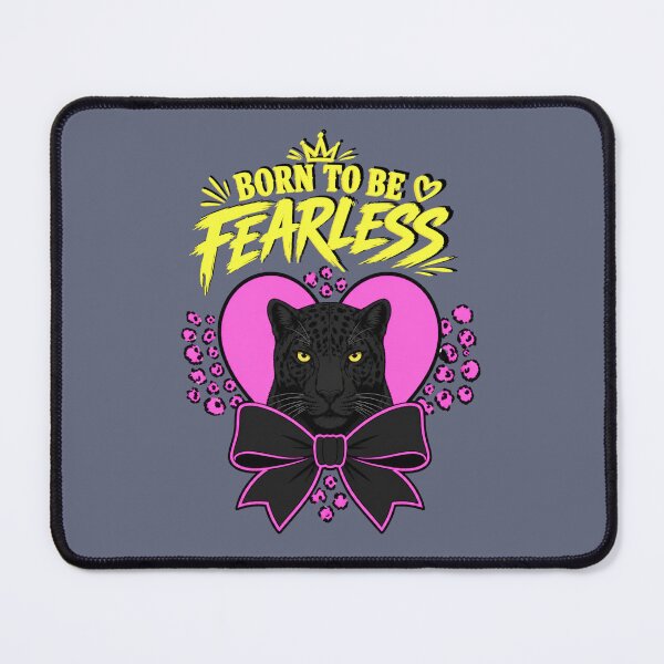 Item preview, Born To Be Fearless – Black Panther Heart Graphic T-Shirt designed and sold by Aimetoi.