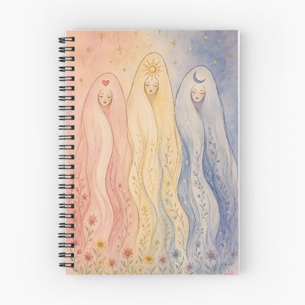 Item preview, Three Faces of the Divine Feminine – Love, Sun and Moon designed and sold by SoniaSarkali.
