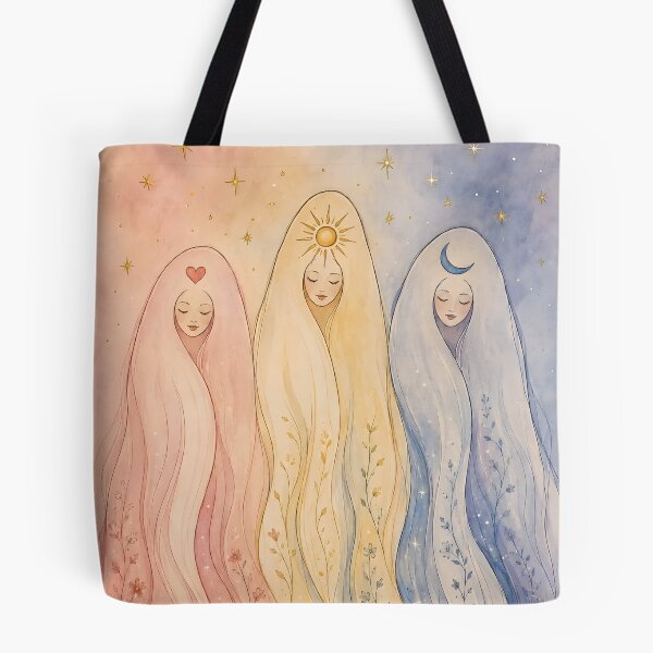 Item preview, Three Faces of the Divine Feminine – Love, Sun and Moon designed and sold by SoniaSarkali.