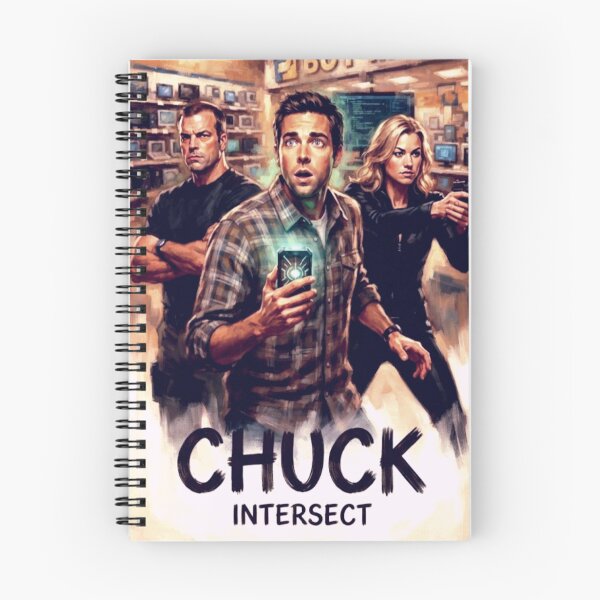 Item preview, Chuck Spy Comedy Action Tribute Art Poster designed and sold by Art's Diner.
